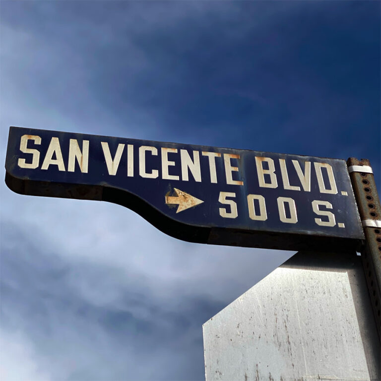 San Vicente Boulevard (Central) – L.A. Street Names