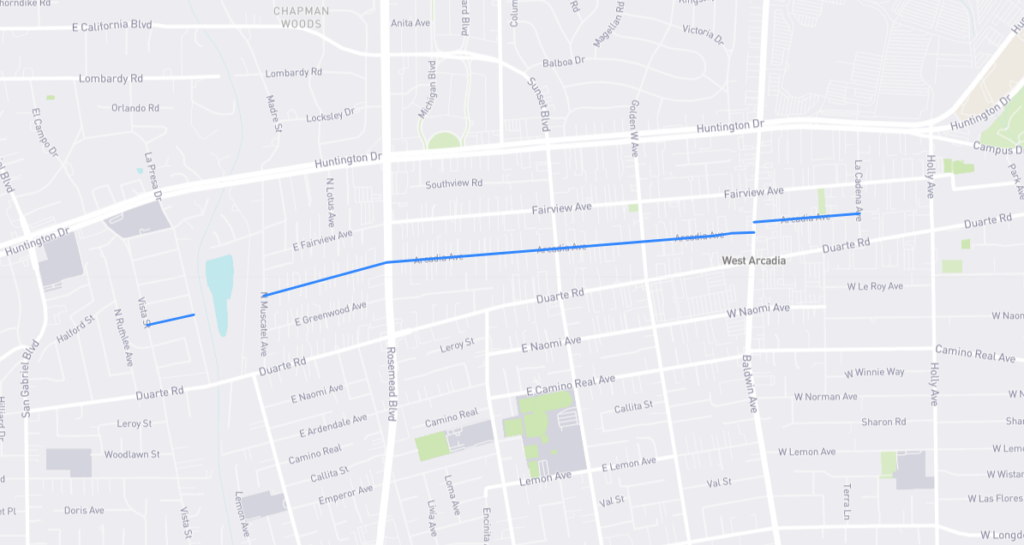 Arcadia Avenue Map 1024x545 