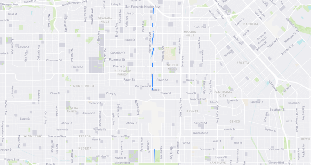 Odessa Avenue L.A. Street Names