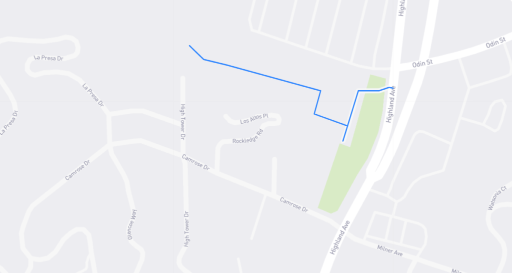 Alta Loma Terrace L.A. Street Names