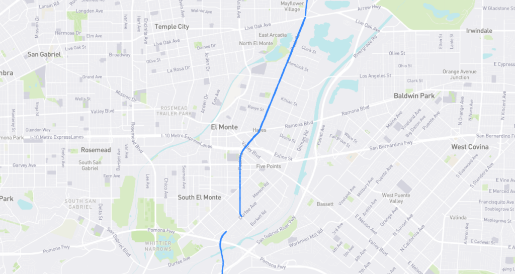 Peck Road L.A. Street Names