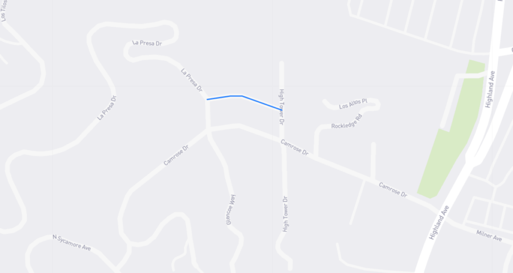 Yeager Place L.A. Street Names