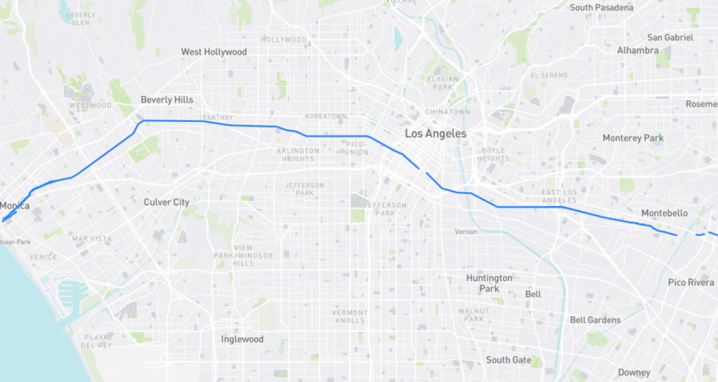 Olympic Boulevard L.A. Street Names