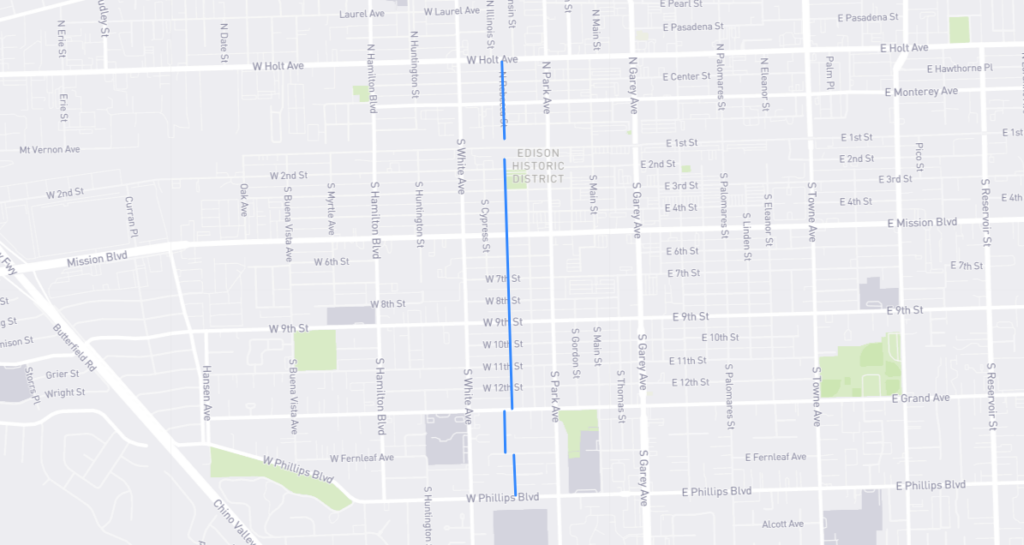 Rebecca Street L.A. Street Names